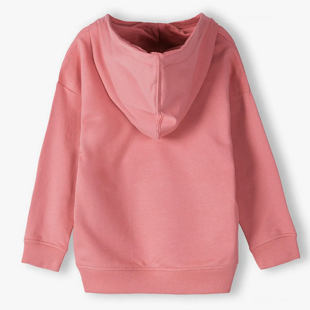 51015 Better Together Tea Pink Kangaroo Pocket  Hoodie 8407