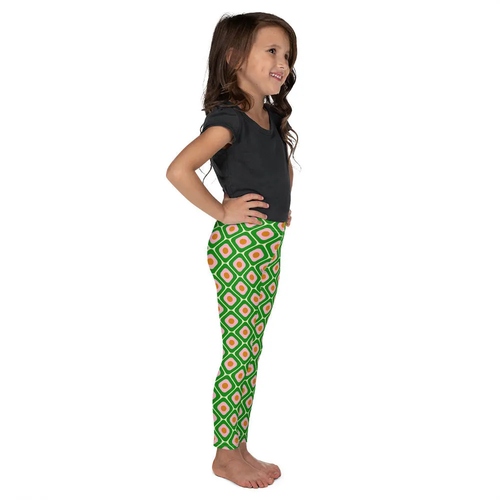 70s Retro Pattern Kid's Leggings