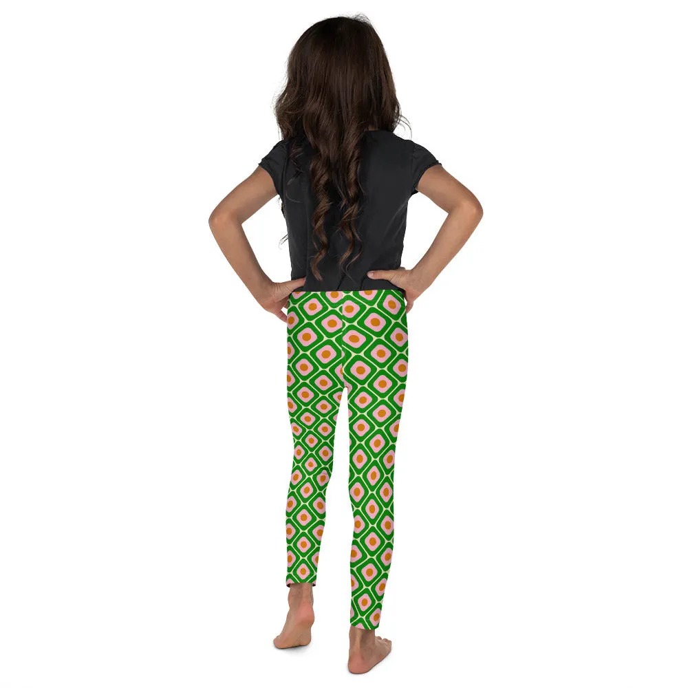 70s Retro Pattern Kid's Leggings