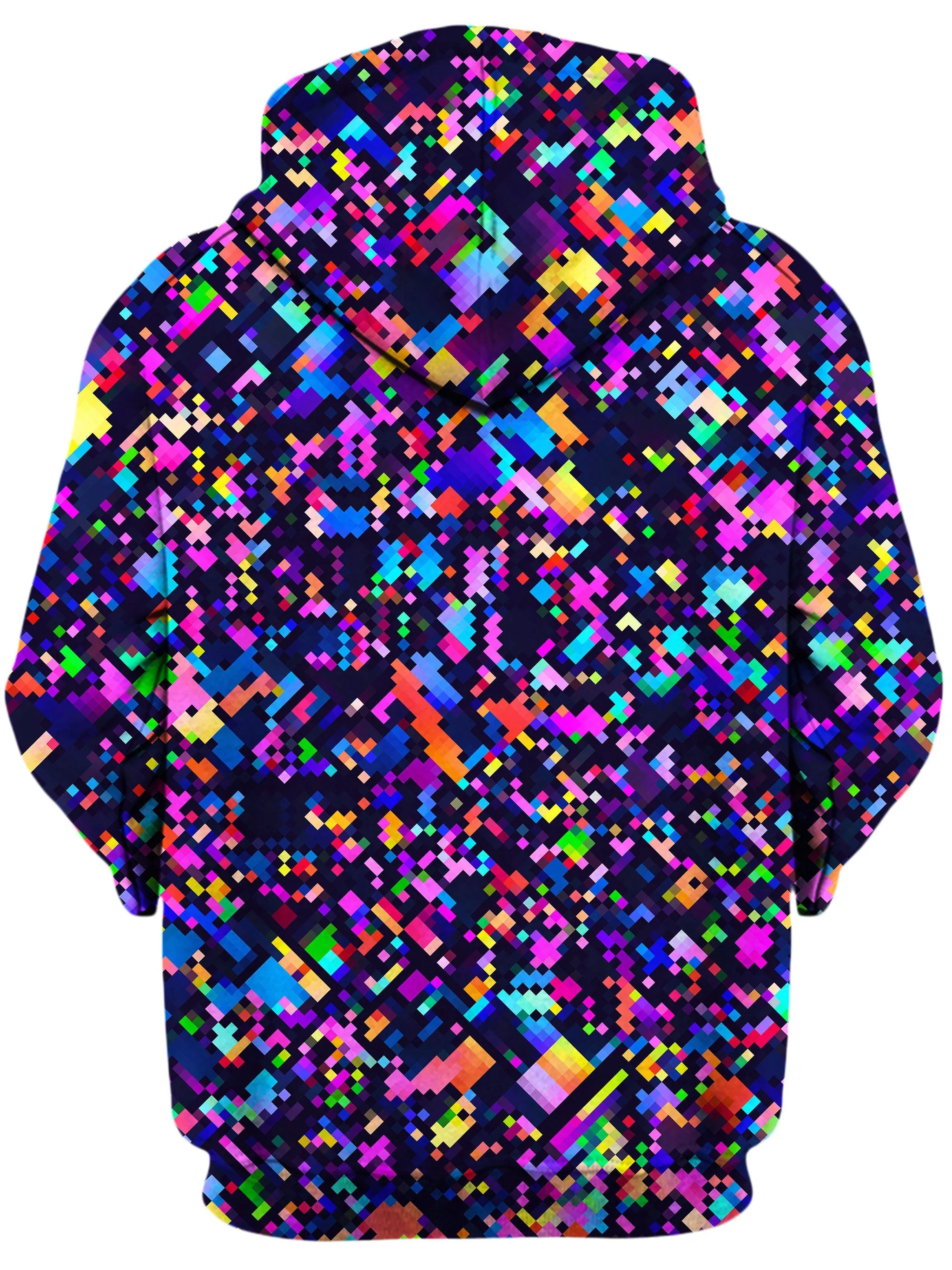 8-Bit Confetti Unisex Zip-Up Hoodie