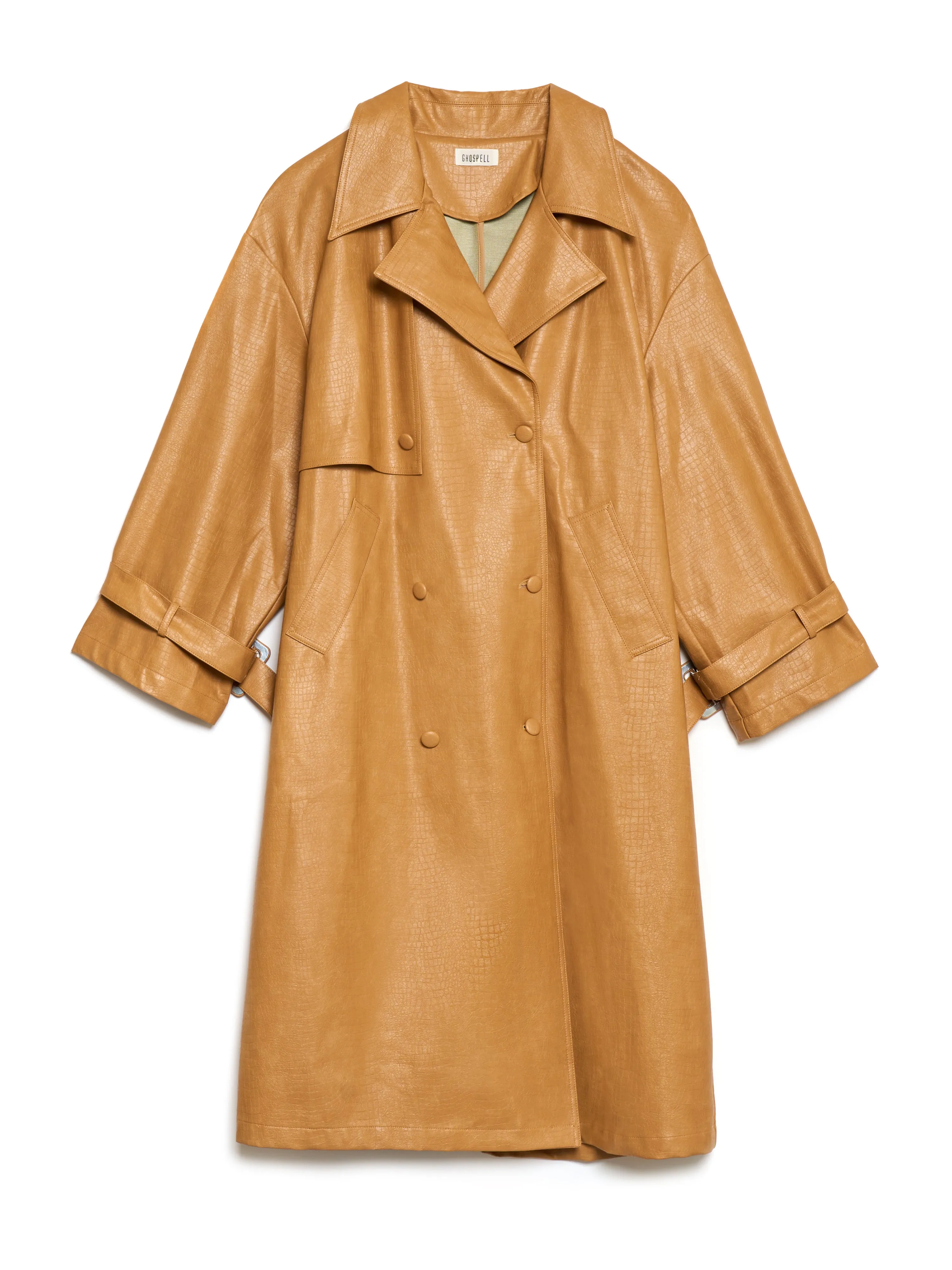 Alexa PU Trench Coat