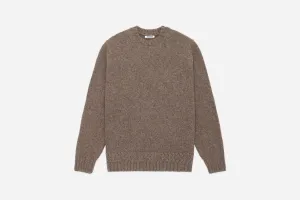 Alpaca Crewneck Sweater ~ Oak