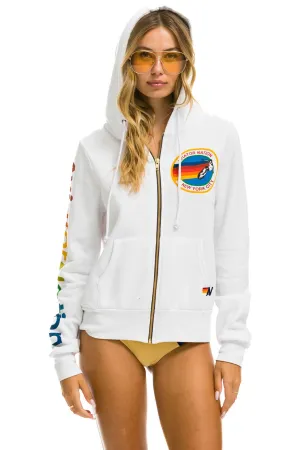 AVIATOR NATION NEW YORK CITY HOODIE - WHITE