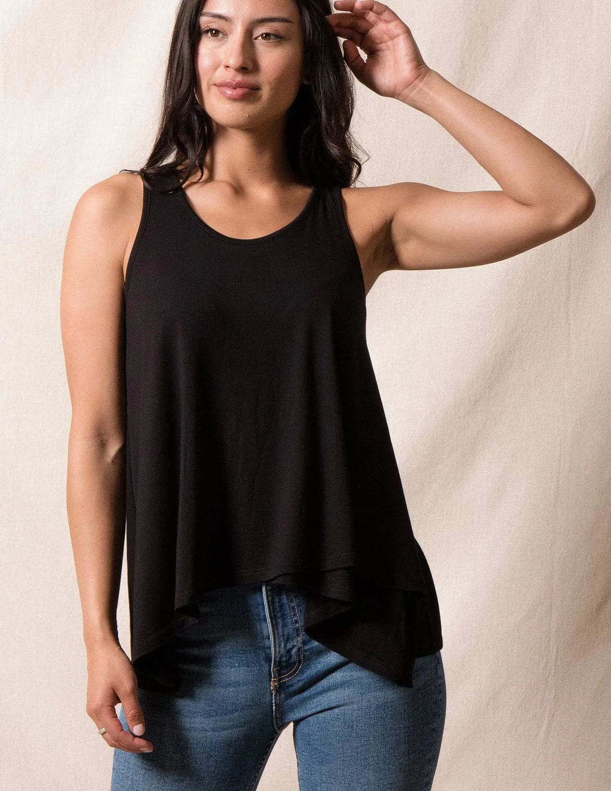 Bamboo Layered Tank - XL Only