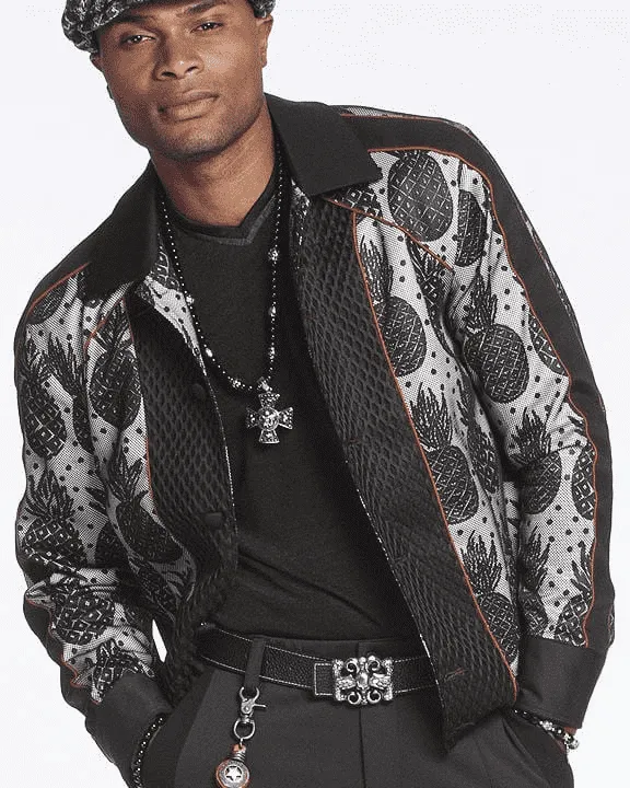 Bomber Jacket Pineapple - Fashion - Mens - Sport Jacket