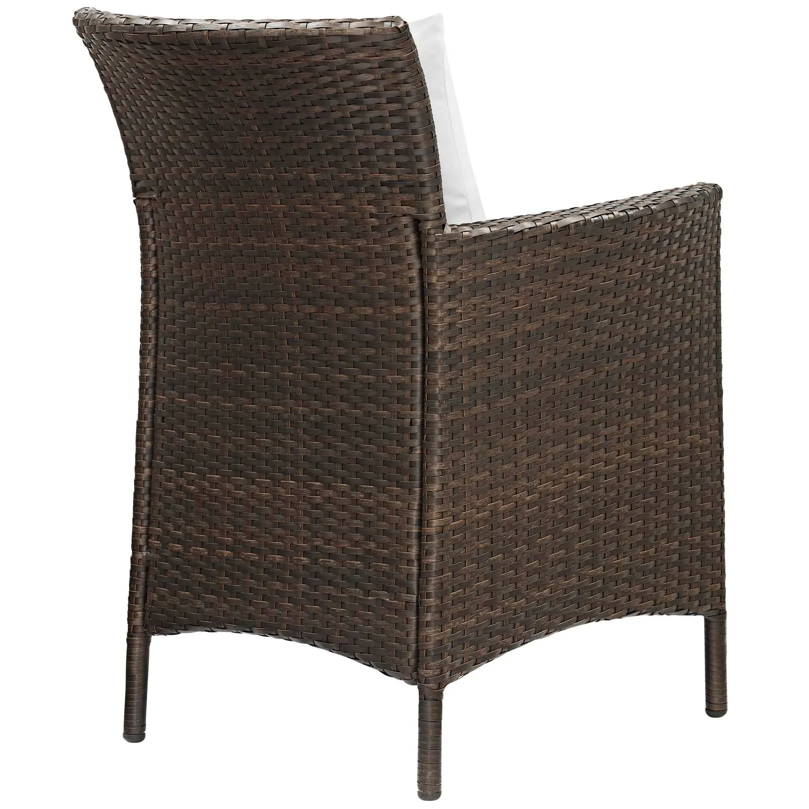 Conduit Outdoor Patio Wicker Rattan Dining Armchair by Modway