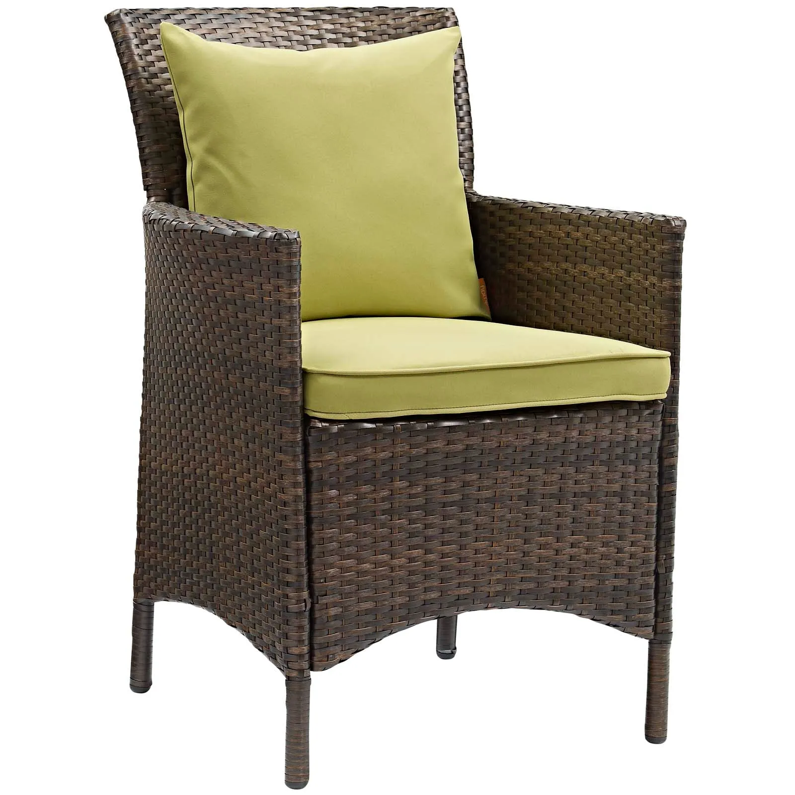 Conduit Outdoor Patio Wicker Rattan Dining Armchair by Modway