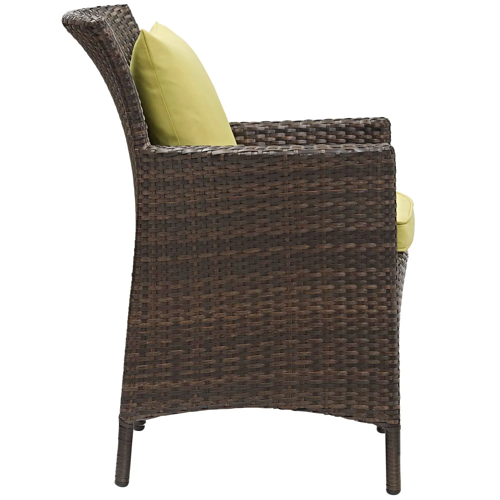 Conduit Outdoor Patio Wicker Rattan Dining Armchair by Modway