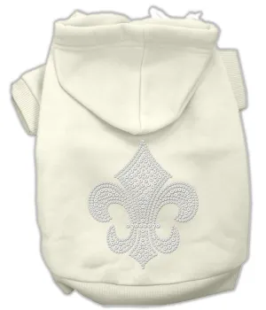 Fleur De Lis Hoodies Cream L (14)