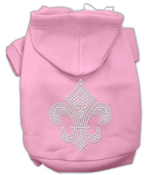 Fleur de lis Hoodies Pink XXXL(20)