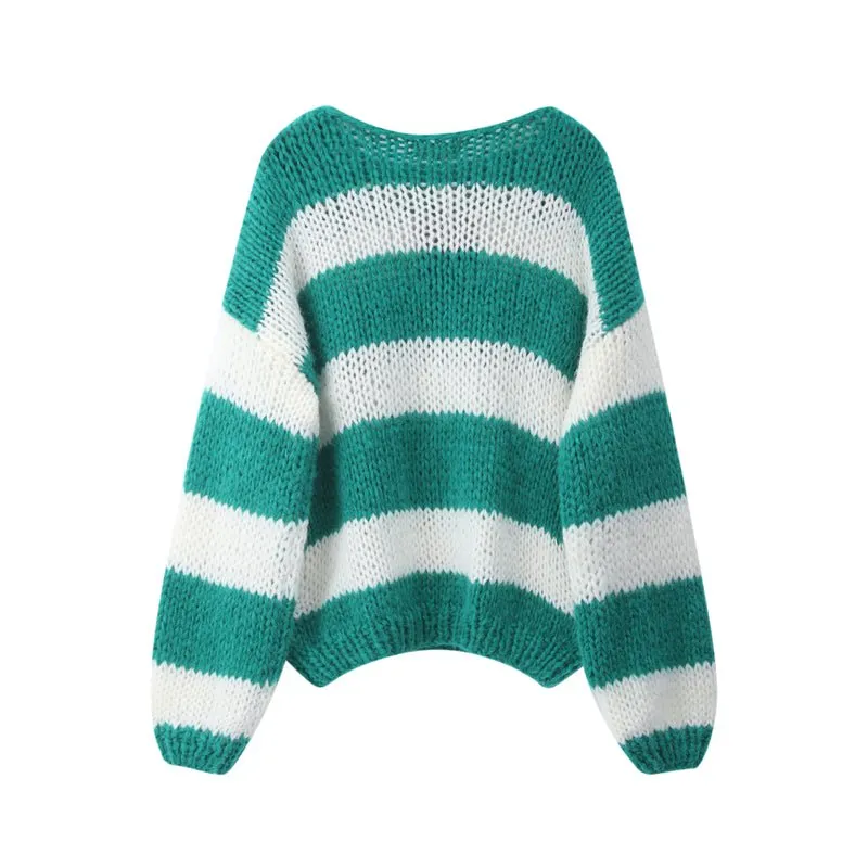 Forget Me Not Jumper in Green