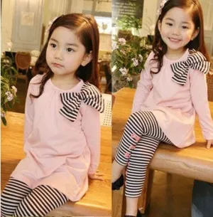 Girl 2 pc Top & Leggings set