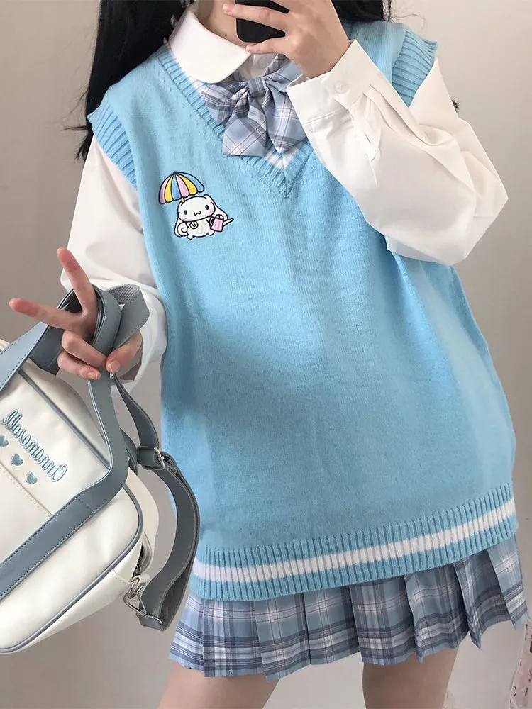 Kuromi My Melody Cinnamoroll JK Uniform Sweaters