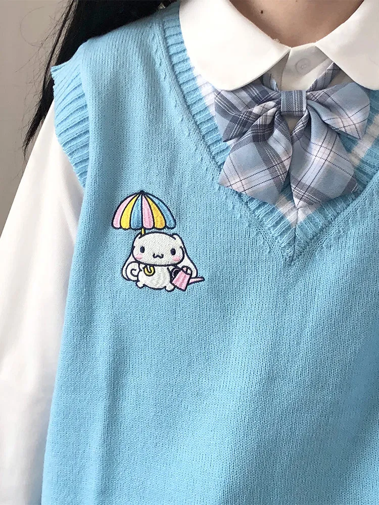 Kuromi My Melody Cinnamoroll JK Uniform Sweaters