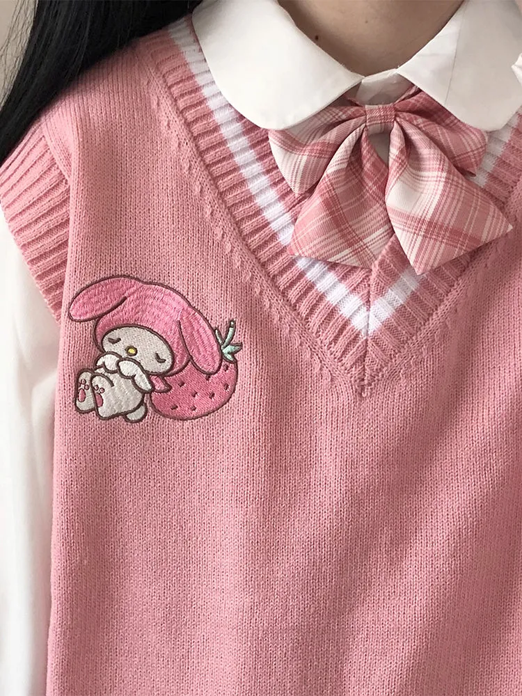 Kuromi My Melody Cinnamoroll JK Uniform Sweaters