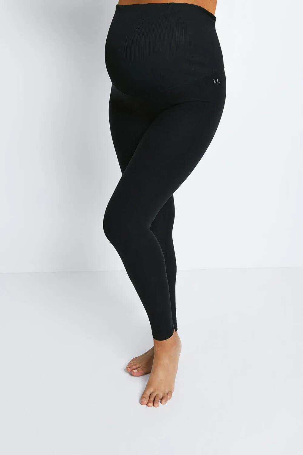 Maternity Ultimate Soft-Touch Leggings - Black