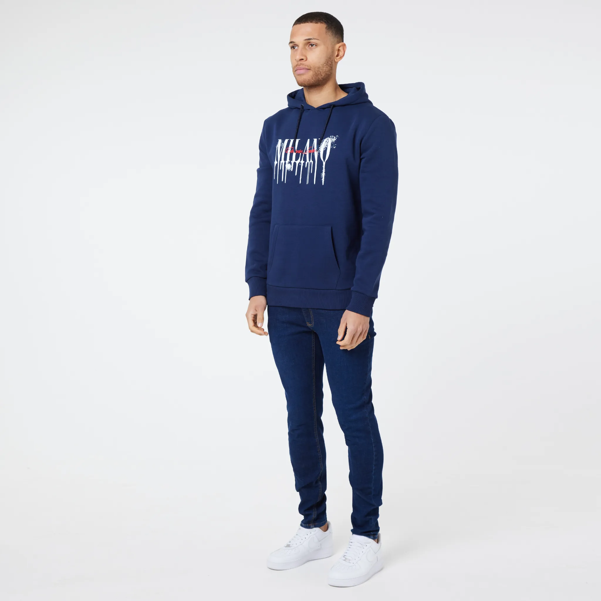 Milano Drip Hoody | Navy