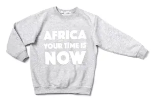 Mini 'Africa Your Time Is Now' sweaters