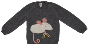 NW413 Grey Mouse Sweater