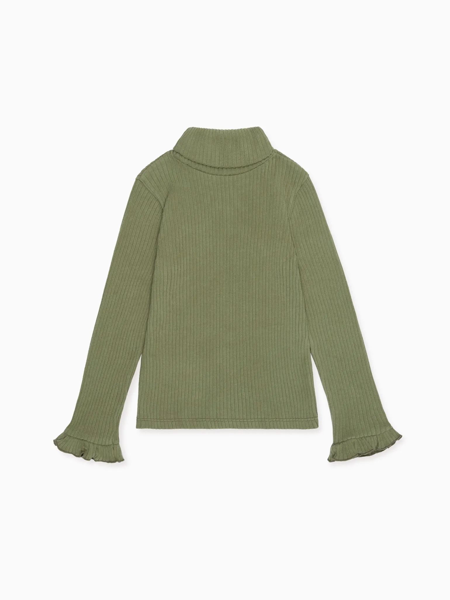 Olive Simone Roll Neck Long Sleeve Girl Top