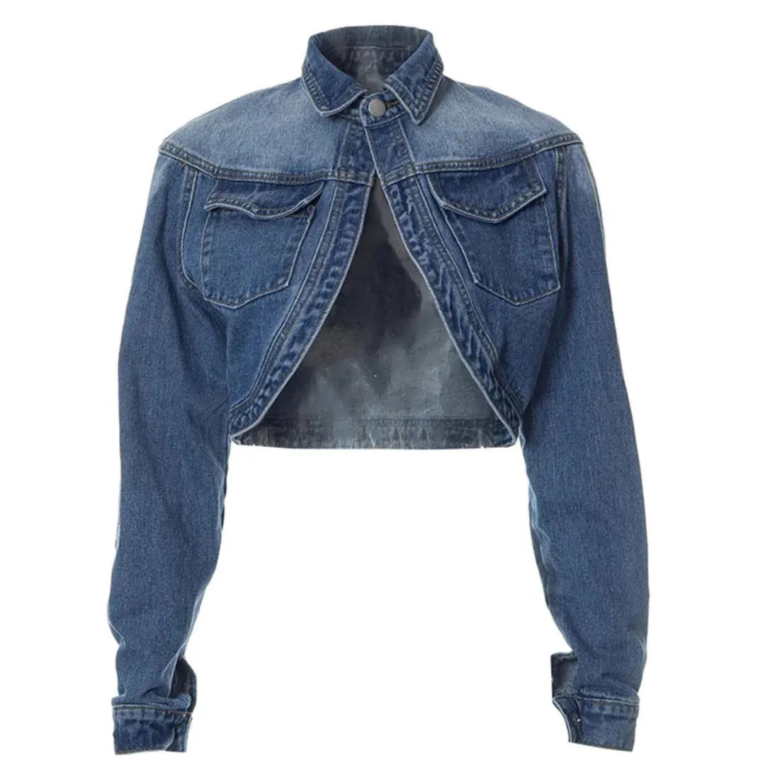 ONELY's Cropped Denim Jacket