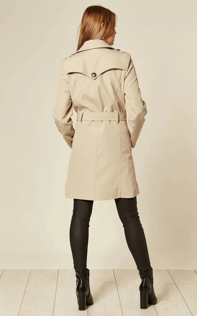 Spring/Summer Military Double Breasted Trench Coat (9049-SP)