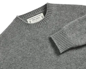 The Berwick Sweater: Heathered Gray