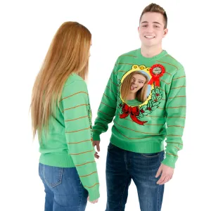 Women's Ugliest Sweater Award Humorous Ugly Christmas Sweater (with Mirror)